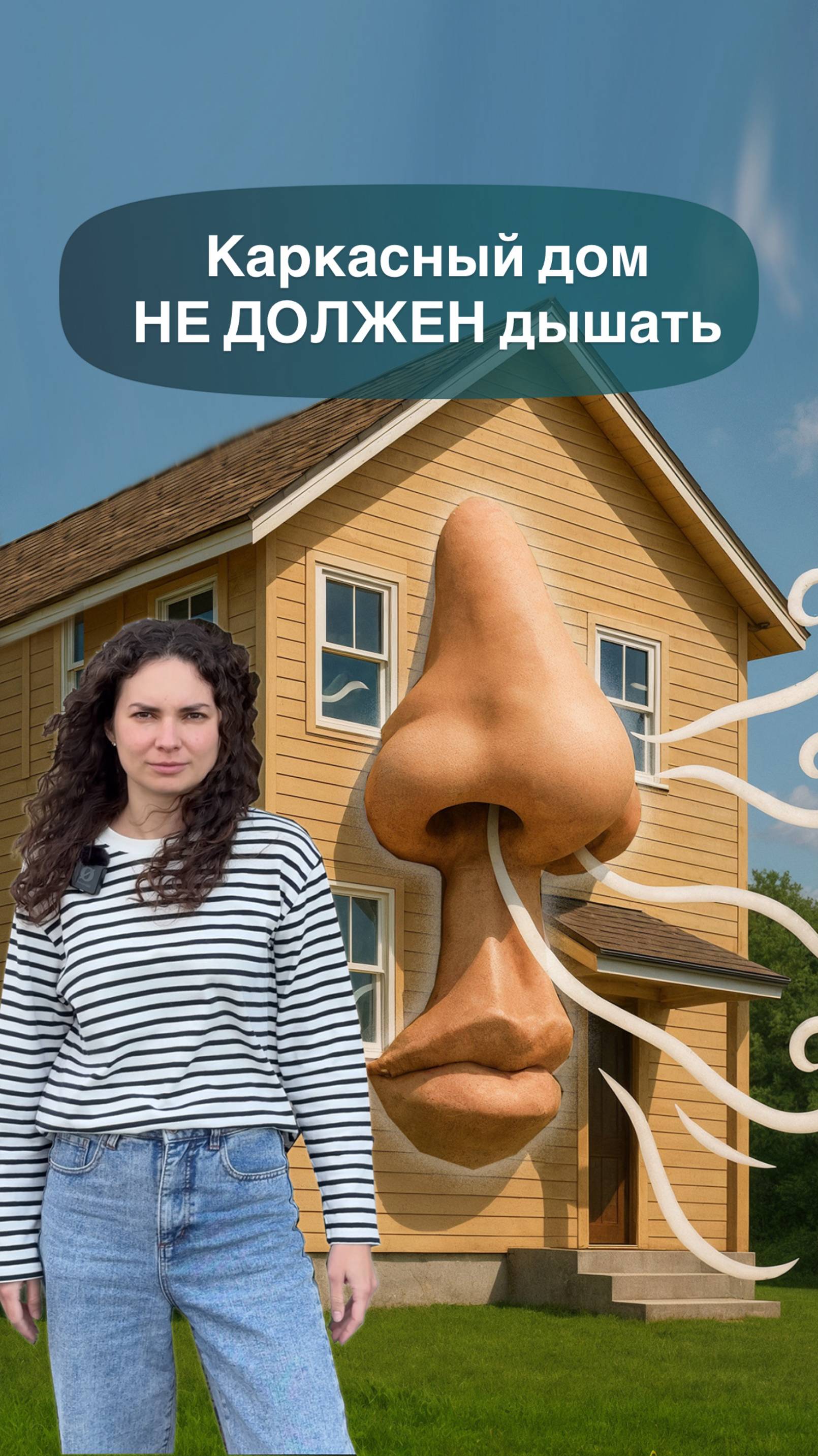 Каркасный дом не должен дышать!