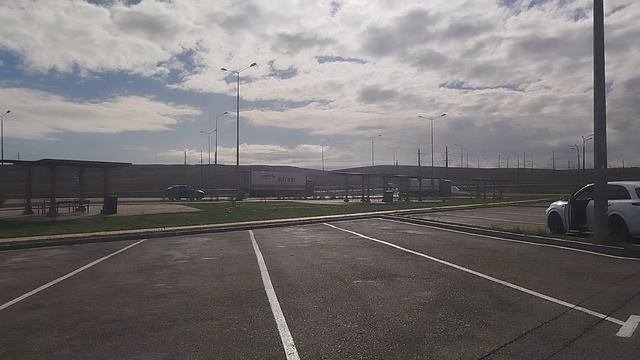 Крайняя остановка перед мостом ,приключения начинаются