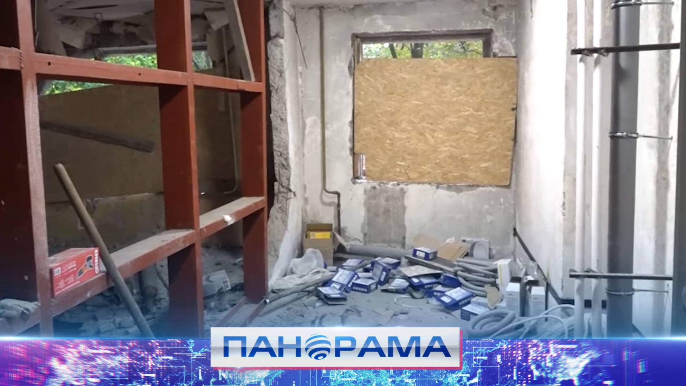Хочу домой!: на двух первых этажах нет стен. Когда отремонтируют дом в Киевском районе Донецка?