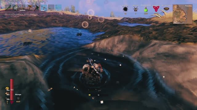 Valheim Игра для души 4 Лутаем деготь и не только