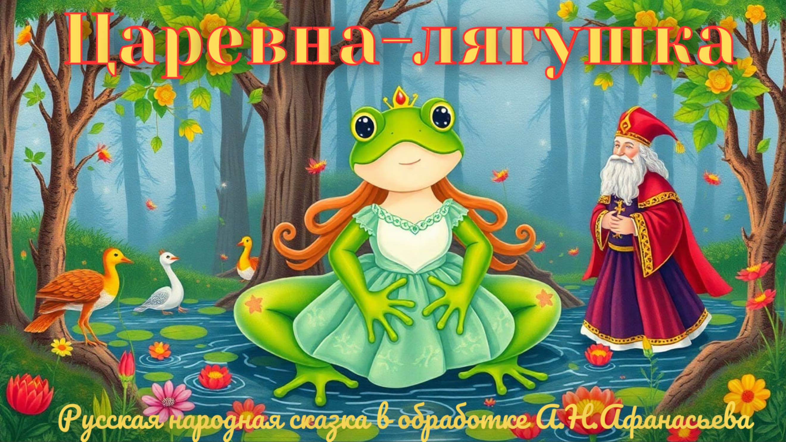 Царевна-лягушка: Сказка оживает! 🐸✨5 класс