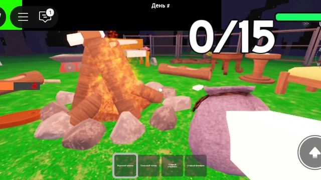 Проходим игру 99 ночей в лесу🤣