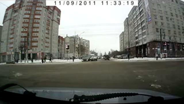 На перекреске ул. Розы Люксембург и ул. Ленина