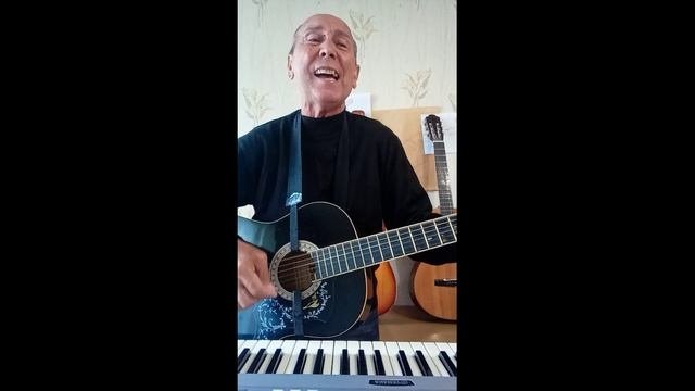 Письмо-песня танкиста с передовой на детском рисунке своей любимой.