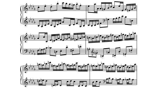 В. Задерацкий / V. Zaderatsky: Прелюдия и фуга ре-бемоль мажор (Prelude & Fugue In D Flat Major)
