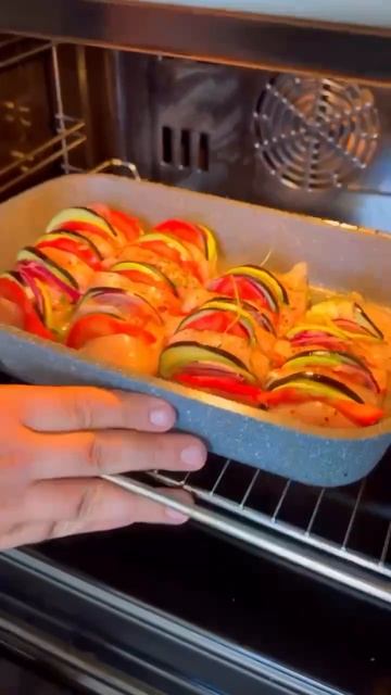 Сочная куриная грудка «Рататуй» 🍗