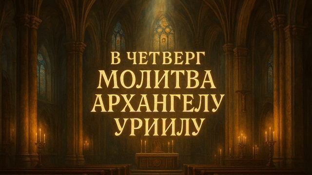 В четверг Молитва Архангелу Уриилу