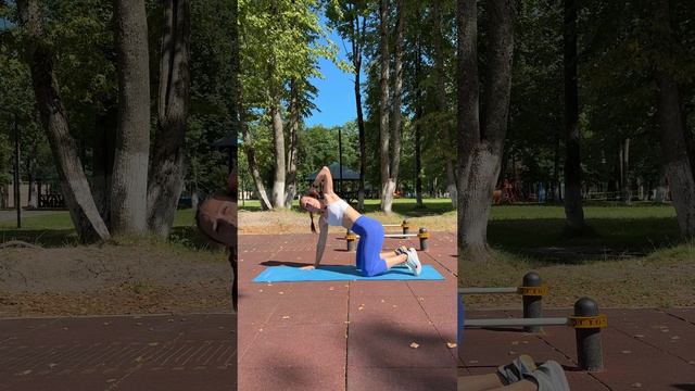 Тренировка для ровной осанки
