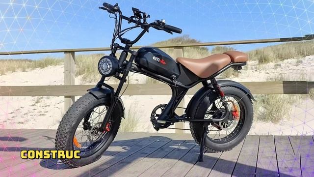EMOKO C93 Electric Bike 1000W Motor Electric Bicycle Men's E-City Ebike  Battery 20