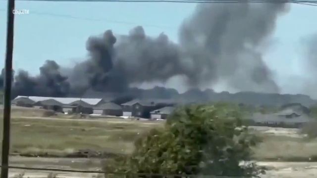 Самолет разбился рядом с аэропортом в штате Техас