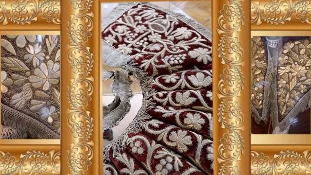 «Шедевры художественной вышивки в костюмах народов России». Видео-экскурсия по выставке.
