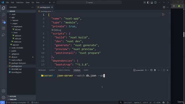 30 - Setting Up A DB