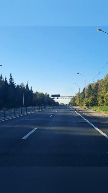 Трасса М-10 Москва - Санкт-Петербург.