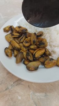 Жареные мидии - простой рецепт