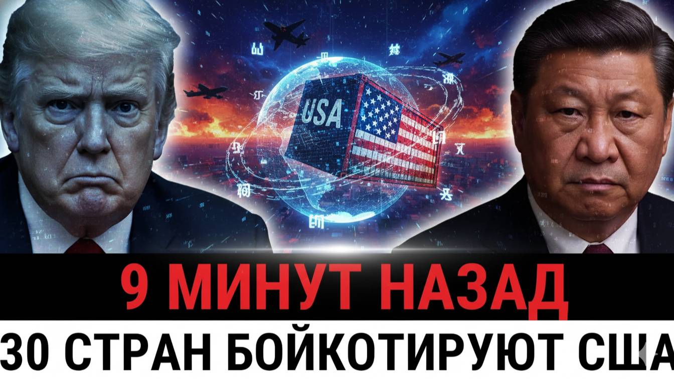 Трамп столкнулся с глобальной реакцией! 30 стран ПРЕКРАТИЛИ деловые с США