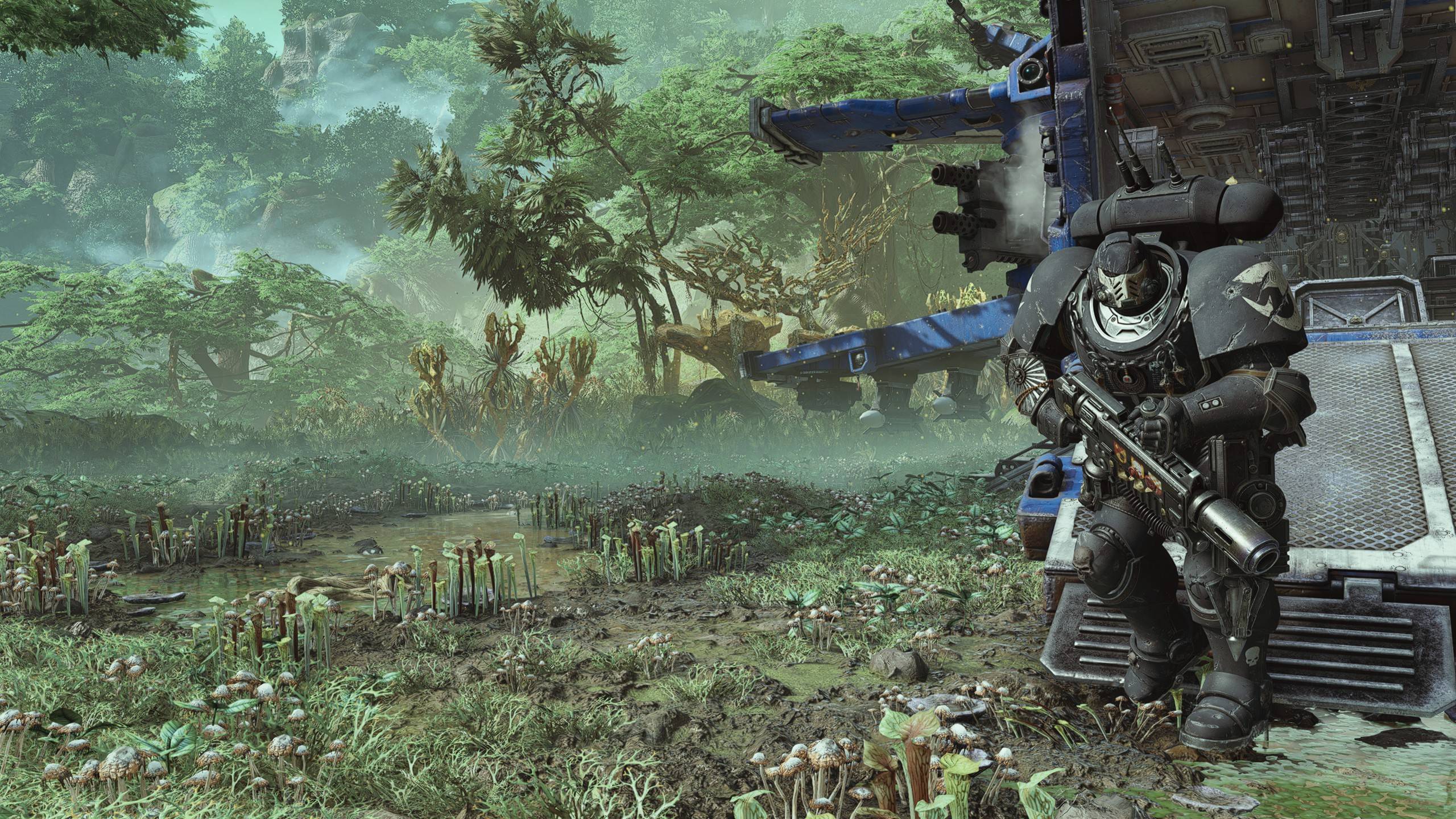 Warhammer 40000  SPACE MARINE 2 два плоишных гмна ливнули!