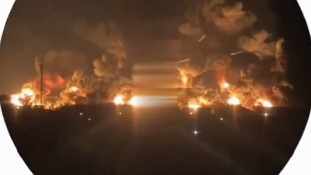 Шо опять?_ Атака обломков чубо-мух на нефтебазу Феодосии 13 10 25