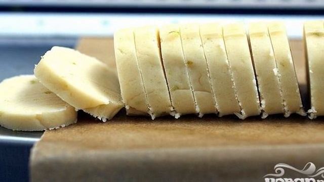 Печенье с лаймом и ванилью
