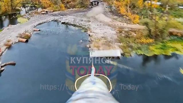 🔴Продолжается работа БПЛА ВС РФ в районе переправ через Оскол, что осложняет логистику ВСУ !!!