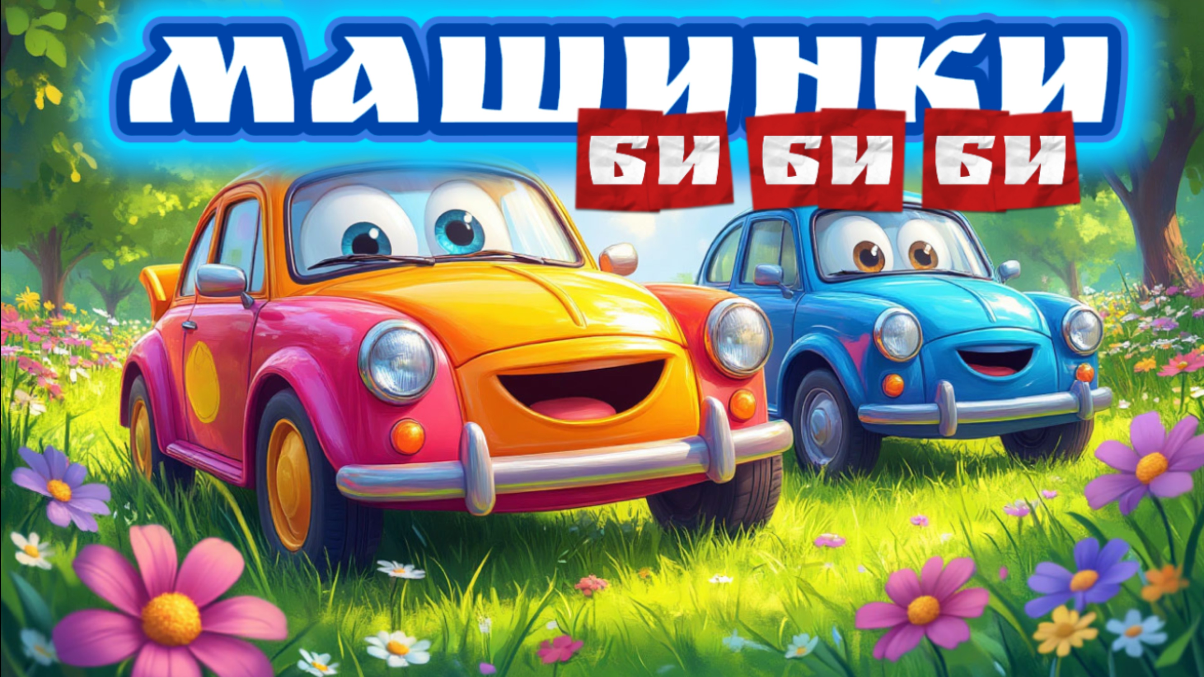 Машинки по дороге Би Би Би , Мультфильмы и Песенки про Машинки