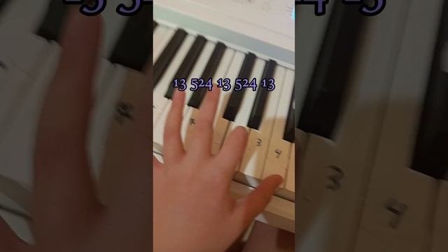 этюд Беренс на пианино