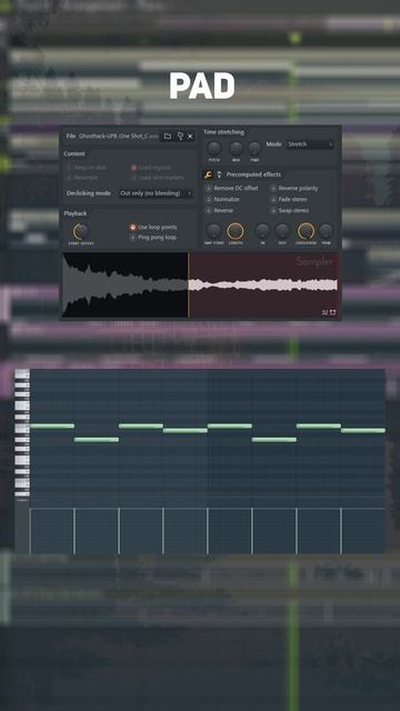 LoFi Hip-Hop в Фл Студио/LoFi In FL Studio(Free FLP/Бесплатный FLP) #shorts #freeflp #flstudio