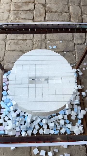 Oddlysatisfying Styrofoam Cutting Like Butter 😱 Wow  Asmr  Relaxing  Experiment