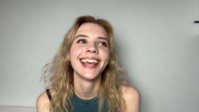 Actress Arina Kurganskaia self-presentation video