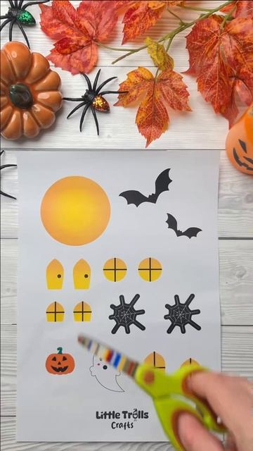 #halloween #хэллоуин #поделка #поделки #игрушка #игрушки #игра #игры #топ #топчик #роликдня #видеодн