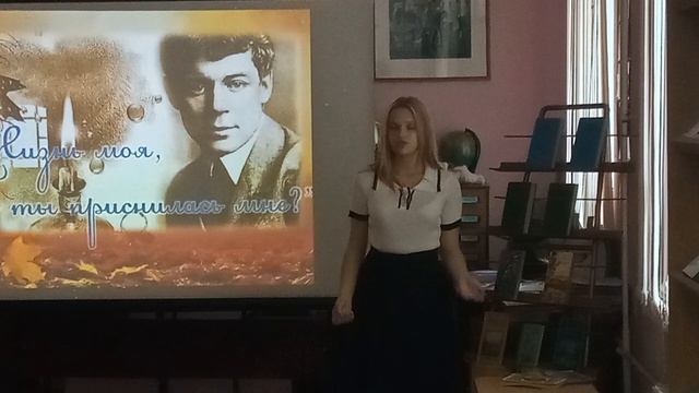 2 место – Наталья Шенькина (8-а класс, РСШ № 1) / «Жизнь – обман с чарующей тоскою...»