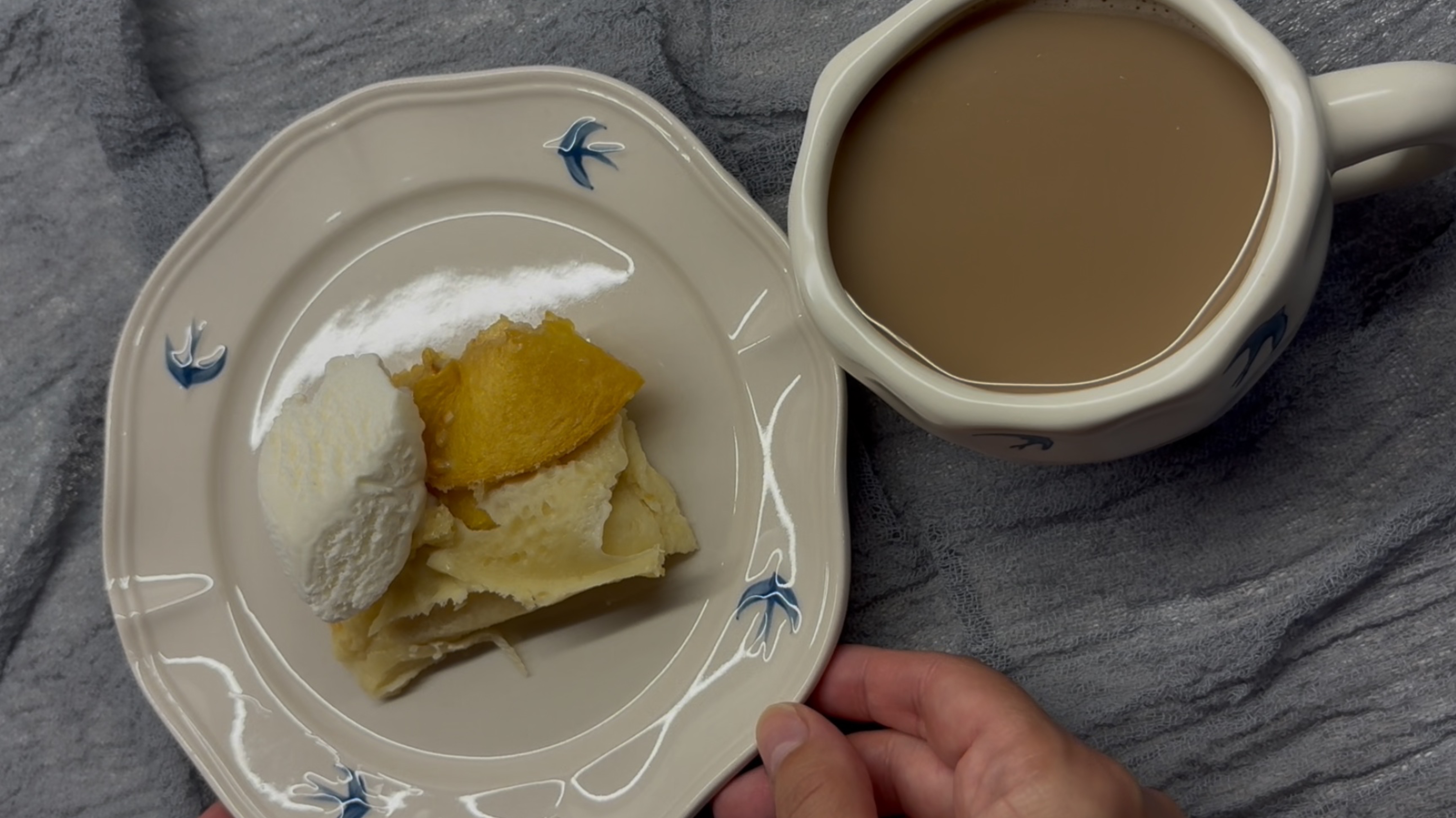 Клафути с персиком 🍑