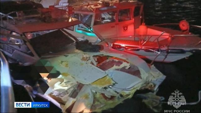 Три погибли, один человек пострадал после столкновения катера и корабля в Листвянке
