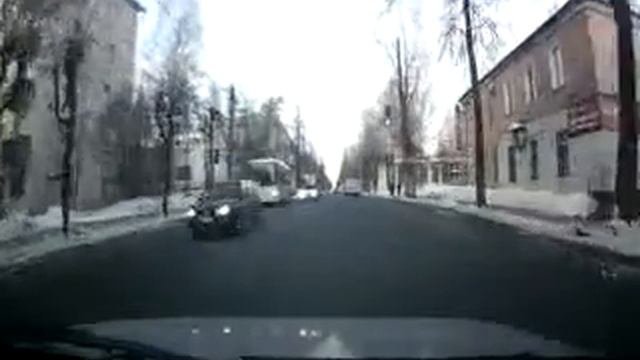 Не уступил дорогу. Февраль 2012г.