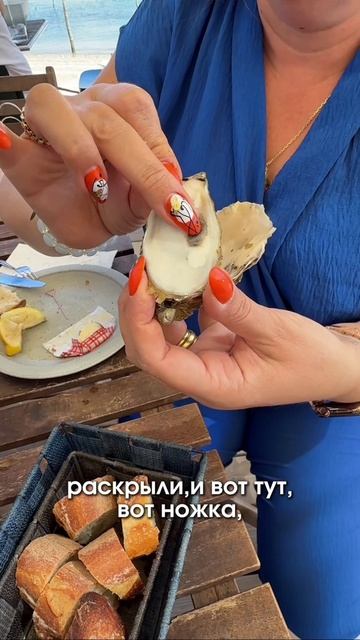 Устричная ферма у моря