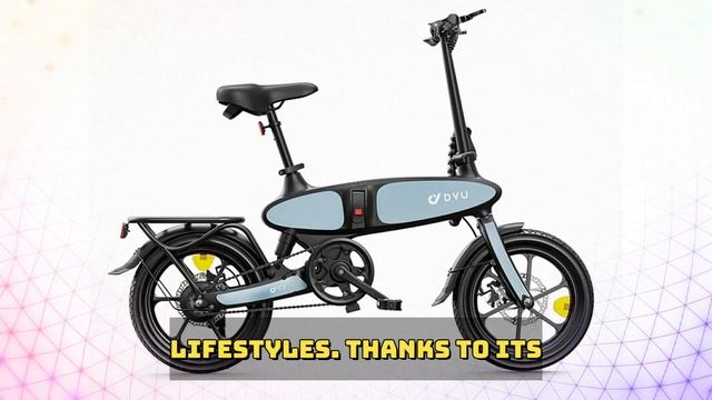 DYU C2 Electric Bike 250W Folding City Commuter E-bike 48V 7.5Ah Battery Electric Bike