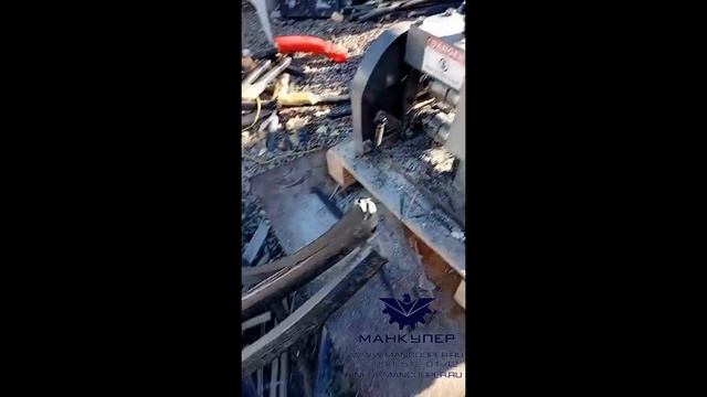Станок для разделки кабеля MR-80. Видео от клиента.
