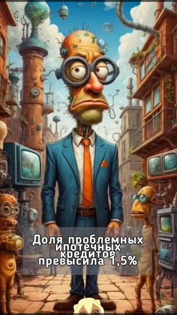 Доля проблемных ипотечных кредитов превысила 1,5%