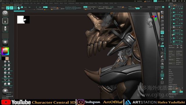 13 Face Detail 5