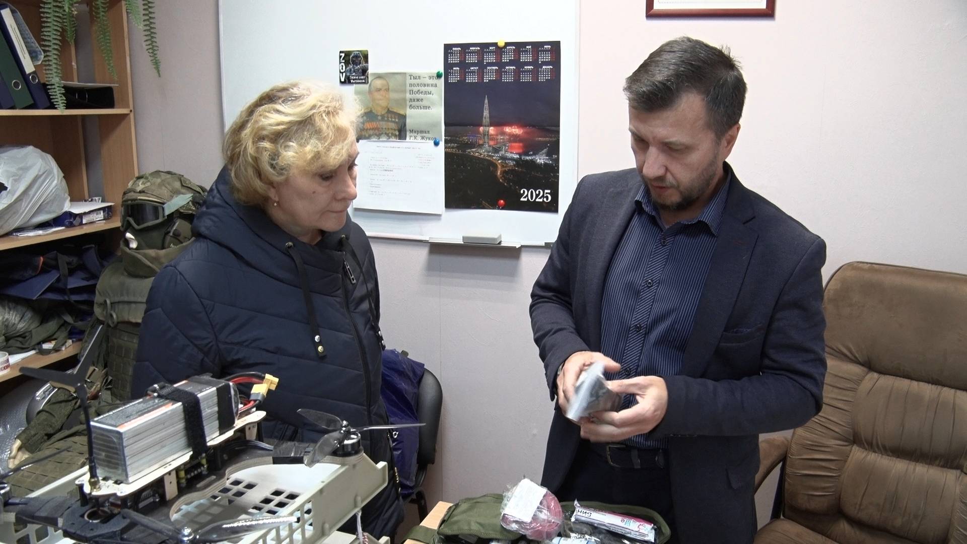 Акция «Наш солдат» продолжается. ТК «Первый Советский»