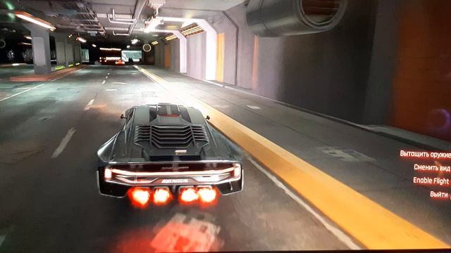 Cyberpunk 2077 - подводный туннель