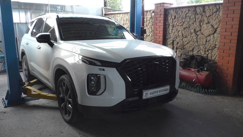 Замена пыльников днища на Hyundai Palisade 35 Хендай Палисад 2022 года