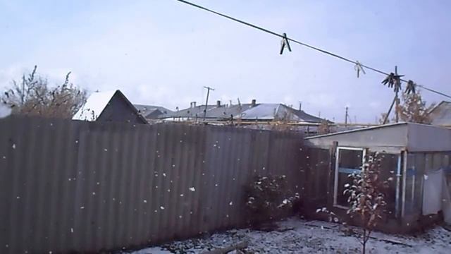 Октябрь. Первый снег