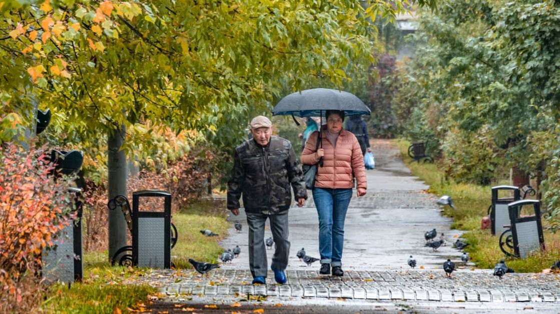 Похолодание и дожди обрушились на Москву и Подмосковье