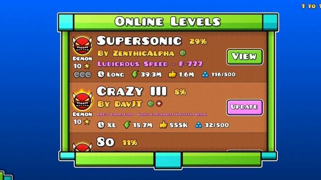 Как подняться  до. Экстрим демона в Geometry Dash часть 3.