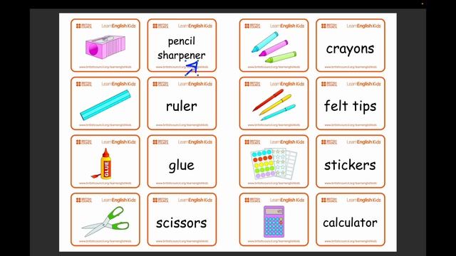 School supplies
