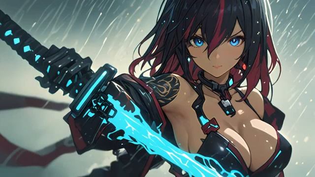 Unstoppable Force Cyberpunk Music Mix  Artworks  Shamisen  Electro Violin