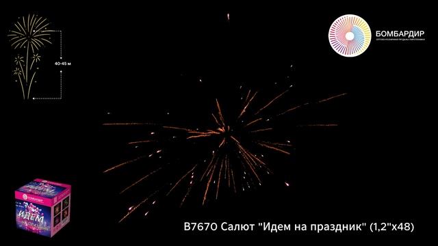 В7670 Салют Идем на праздник (1,2х48)