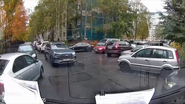 ДТП во дворах Санкт-Петербурга