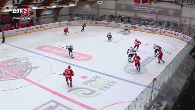 Ростовские хоккеисты показали характер