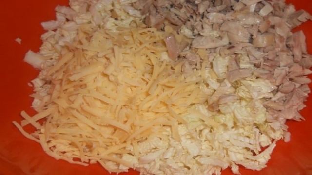 Салат Ожерелье с виноградом